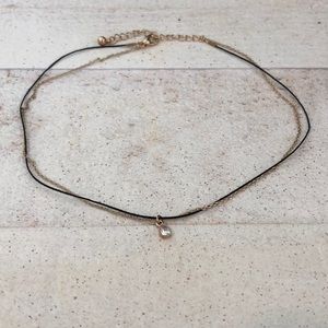 Gold choker